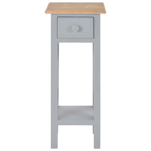 Maison Exclusive - Sidobord Grå 27 x 27 x 65,5 cm Trä Grå