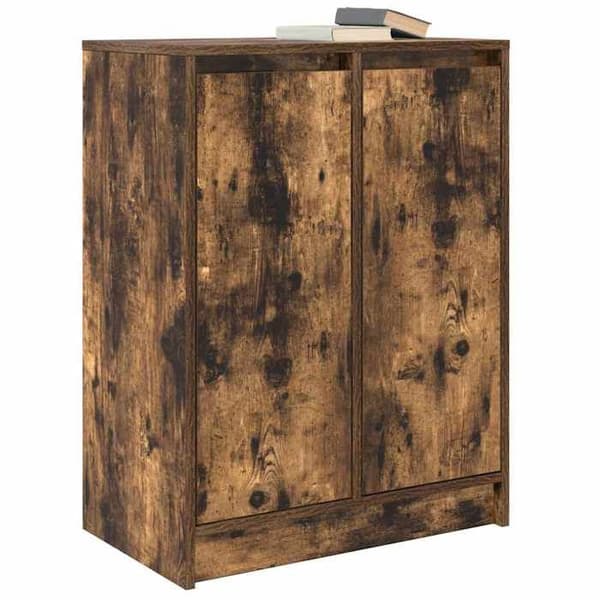 Maison Exclusive - Buffet i røgfyldt eg 57x34x76 cm i ingeniørtræ