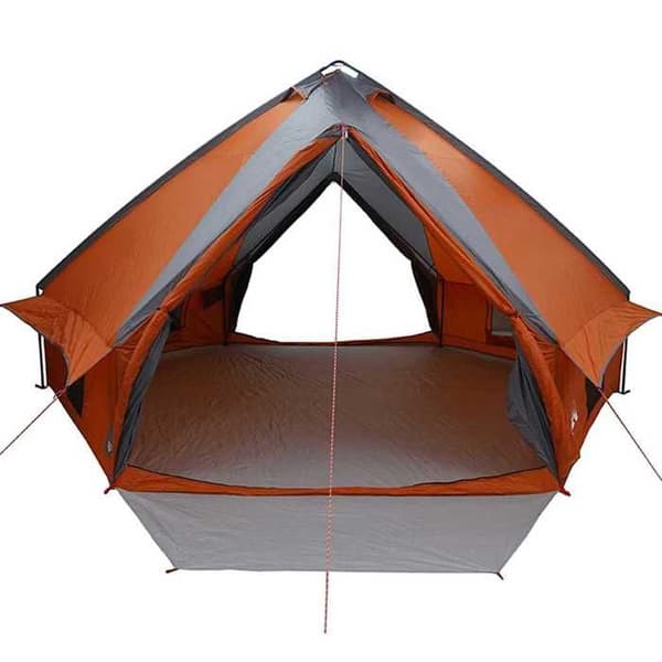 Maison Exclusive - Teepee Telt til 10 personer Grå og orange
