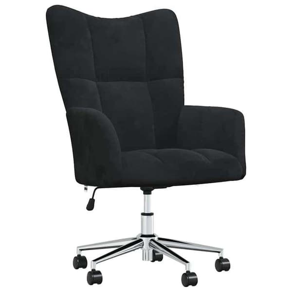 Maison Exclusive - Sort Velour Relaxationsstol Svart