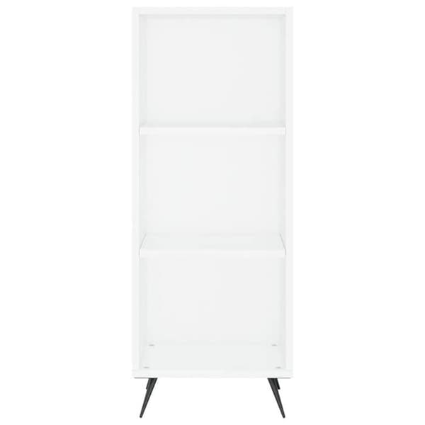 Maison Exclusive - Buffé hög Vit 34,5x34x180 cm Ingenjörsträ