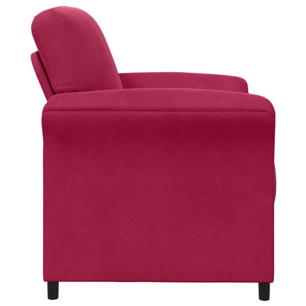 Maison Exclusive - 1-personers sofa Bordeaux velour