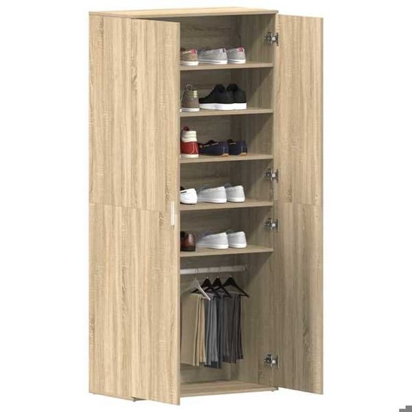Maison Exclusive - Kengäteline 80 x 39 x 178 cm Tekninen puu