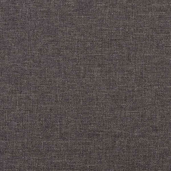 Seinäpääty - MAISON EXCLUSIVE - 12 osaa - Tummanharmaa kangas - 90 x 15 cm - Puu ja kangas Mörkgrå