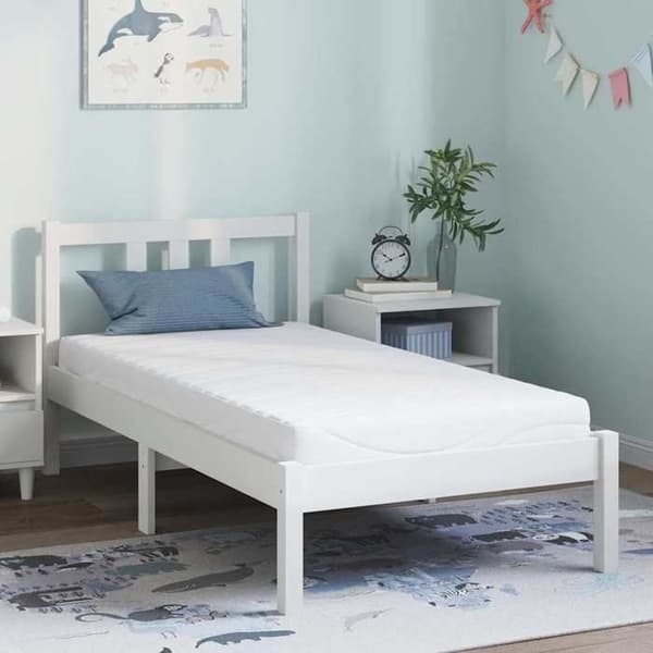 Maison Exclusive - Medium Madrass 80 x 160 cm Vit