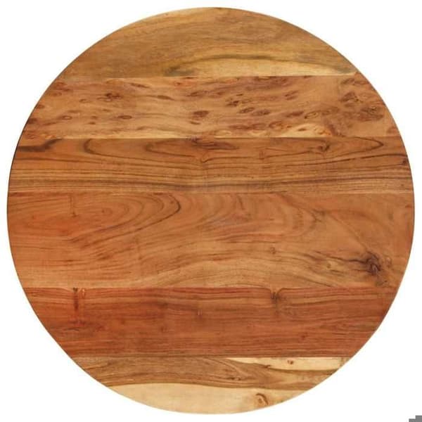 Maison Exclusive - Sidebord 60x(42-62) cm Massivt akacietræ og støbejern