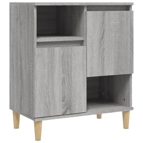 Maison Exclusive - Buffeter 3 stk sonoma grå 60x35x70 cm ingeniørtræ