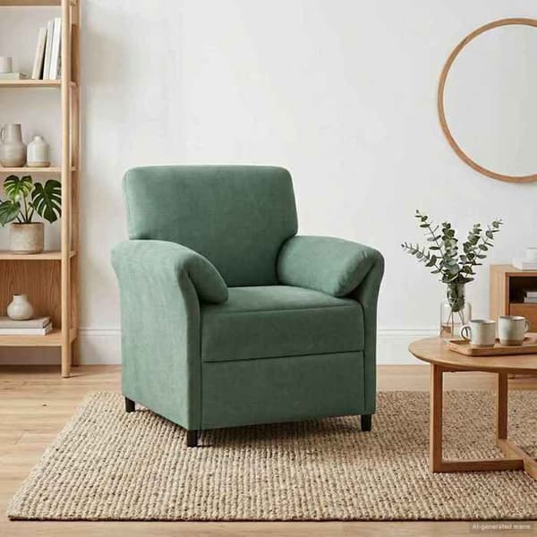 Maison Exclusive - 1-personers Sofa Grøn Hav Velour