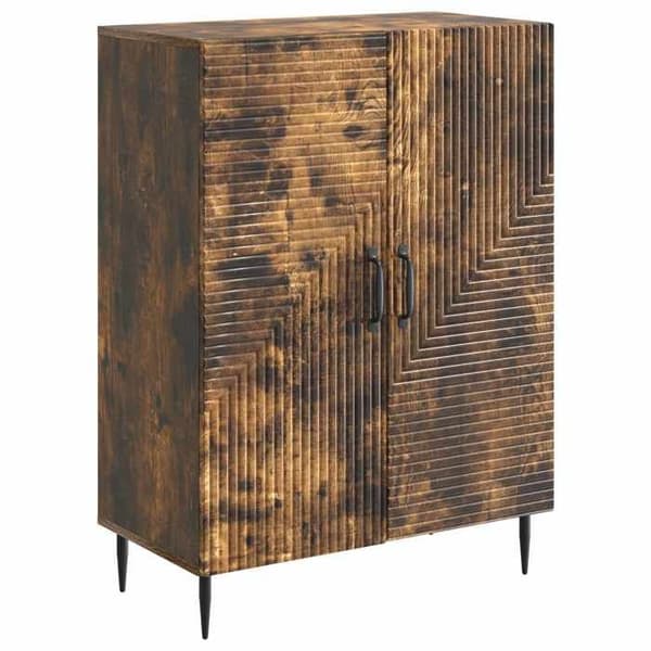 Maison Exclusive - Buffé Ek rökig 66 x 34,5 x 89,5 cm Ingenjörsträ