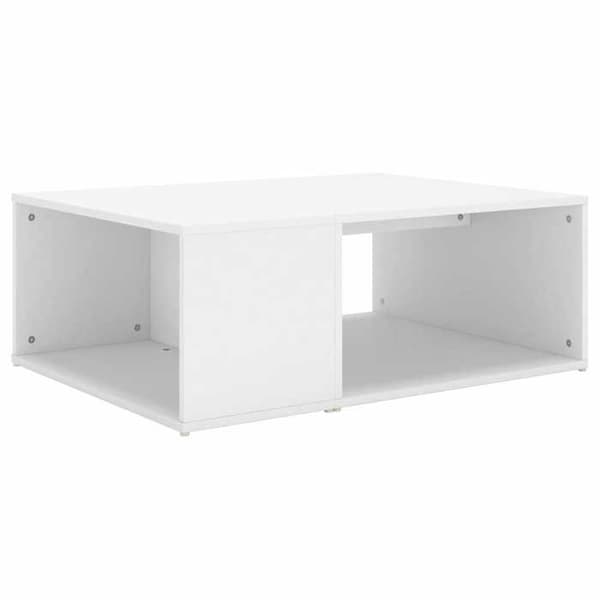 Maison Exclusive - Hvid sofabord 90x67x33 cm ingeniørtræ
