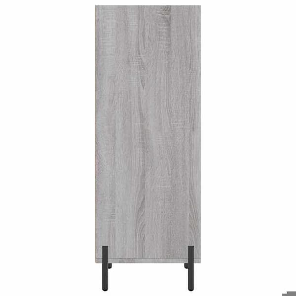 Maison Exclusive - Buffet sonoma grå 34,5x32,5x90 cm ingeniørtræ Sonoma grå