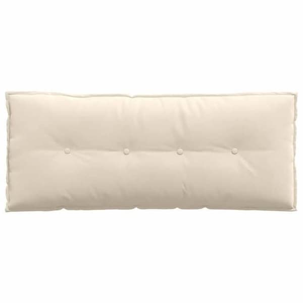 Maison Exclusive - Rygpude Beige 120 x 50 cm Mikrofiberstof