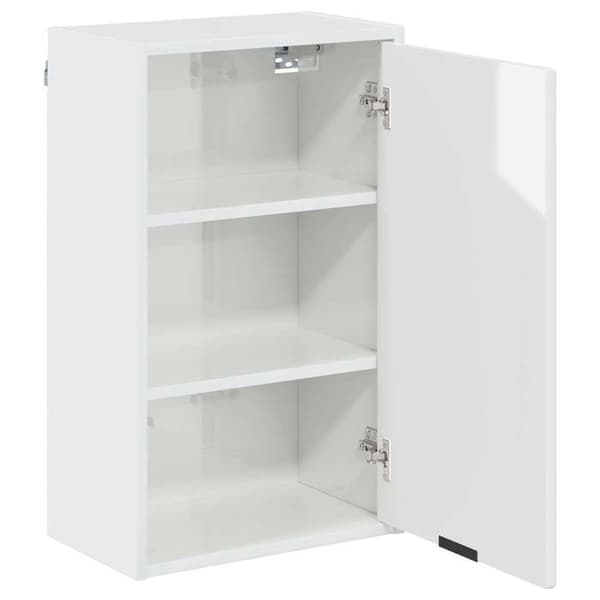 Badrumsmöbel - EXKLUSIV HEM - 39 x 23,5 x 65 cm - Blank vit - Ingenjörsträ - Väggmonterad Vit