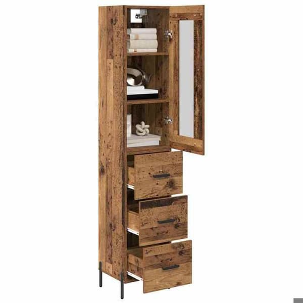 Dressoar & buffé - MAISON EXCLUSIVE - Standardmodell - Ingenjörsträ - Metallben - Modern design