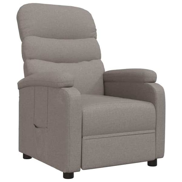 Maison Exclusive - Taupe Kankainen Nojatuoli