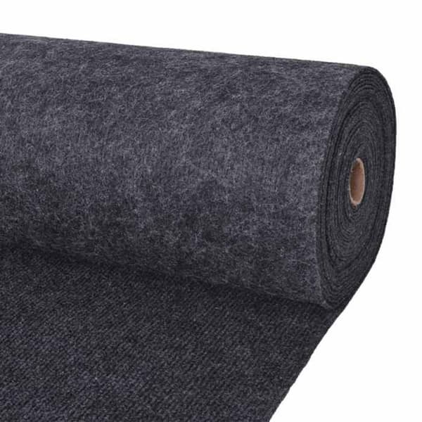 Maison Exclusive - Antrasiitti Matto 1,2 x 20 m Polyesteri