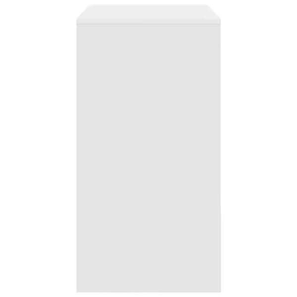 Maison Exclusive - Vitt skrivbord 70 x 40 x 76 cm Vit