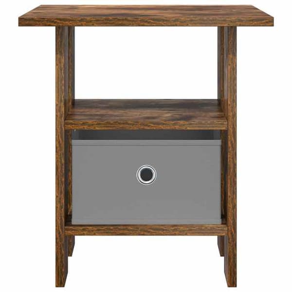 Maison Exclusive - Natbord 2 stk Røget eg 41 x 40 x 45 cm