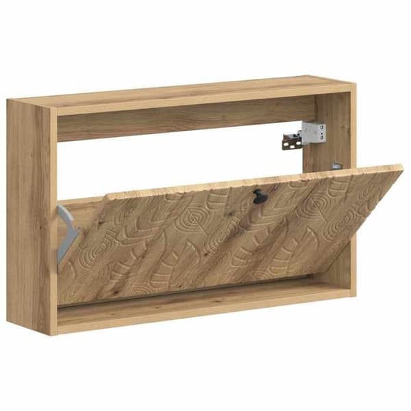 Maison Exclusive - Seinälle asennettava DELFT-kengäteline 71 x 17 x 43 cm