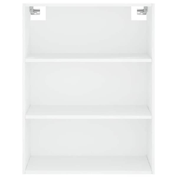 Maison Exclusive - Buffé hög Vit 69,5x34x180 cm Ingenjörsträ Vit