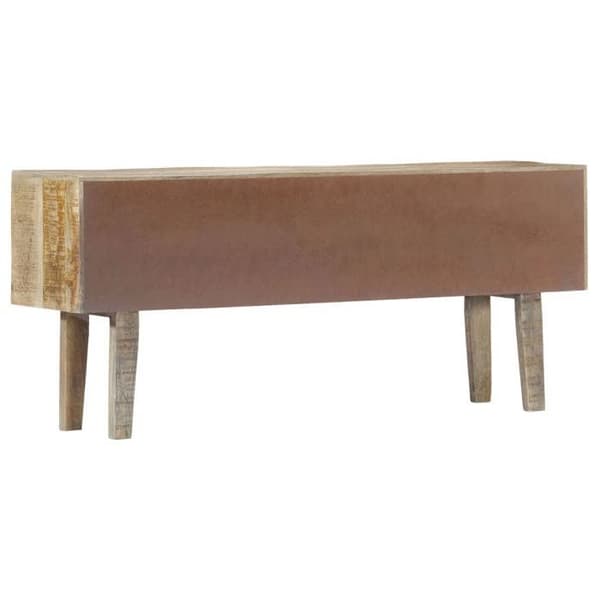 Buffet bas - Eksklusiv hus - 140x30x60 cm - Massivt mangotræ - 8 skuffer