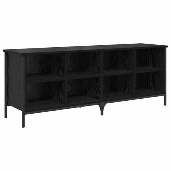 Maison Exclusive - Skoskab 131 x 35 x 50 cm Ingeniørtræ og jern