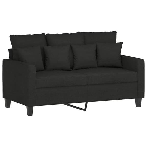 Maison Exclusive - Sæt af 3 sofaer med sorte stofpuder