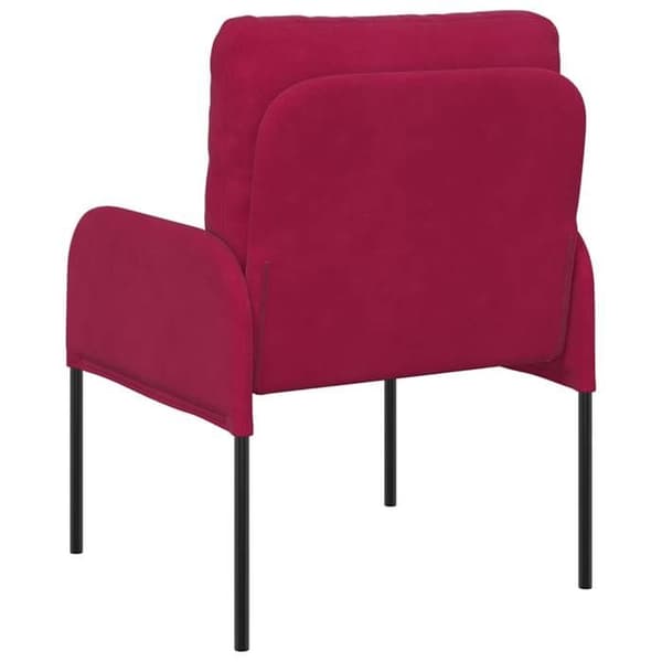 Maison Exclusive - Sofaer med pude 55cm Bordeaux Krydsfiner