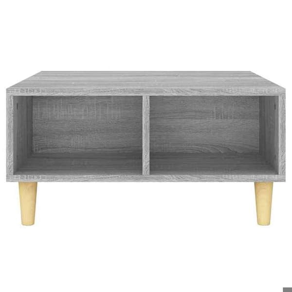 Maison Exclusive - Soffbord sonoma grå 60x60x30 cm ingenjörsträ