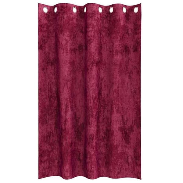 Maison Exclusive - Gardiner i sammet 2 st Bordeaux 175 x 140 cm Sammet Bordeaux