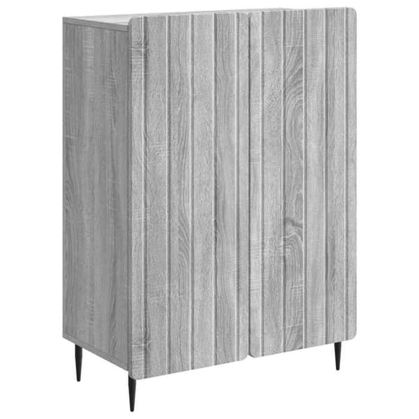 Maison Exclusive - Buffé Sonoma grå 66 x 34,5 x 92 cm Ingenjörsträ