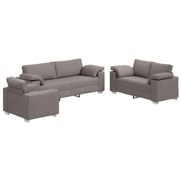 Maison Exclusive - Sofa 3 stk Taupe stof