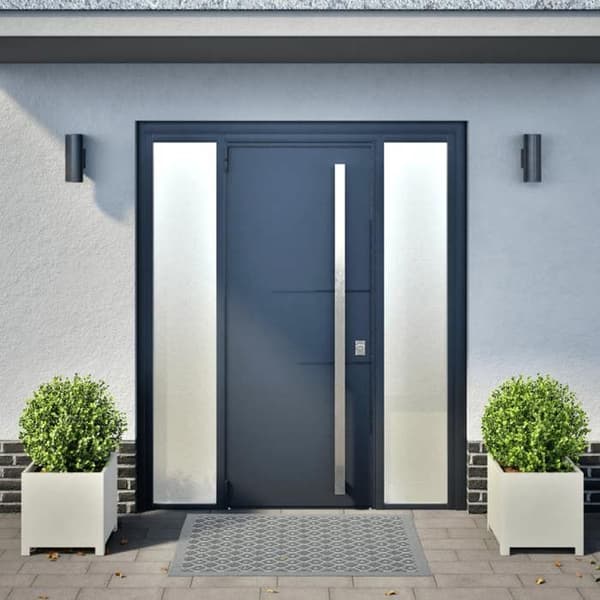 Maison Exclusive - 2 stk. blomsterkummer hvid 40x40x40 cm stål