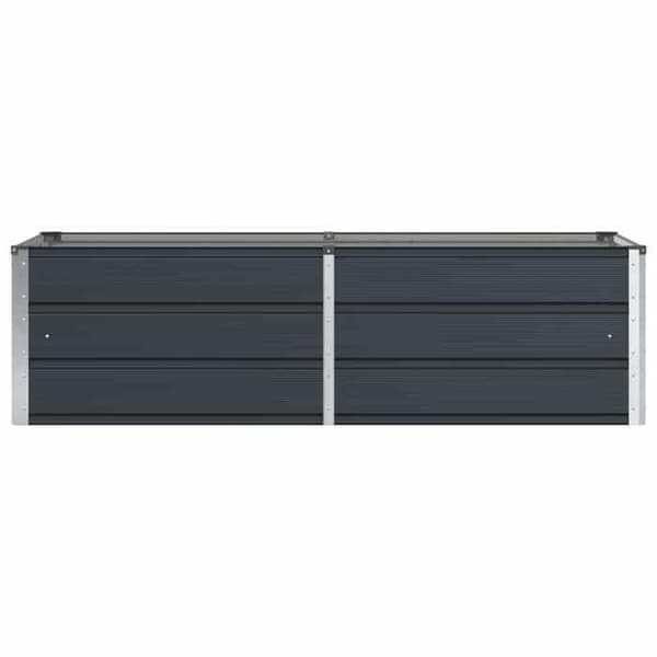 Maison Exclusive - Anthracite-kasvihuone 160 x 80 x 45 cm Teräs