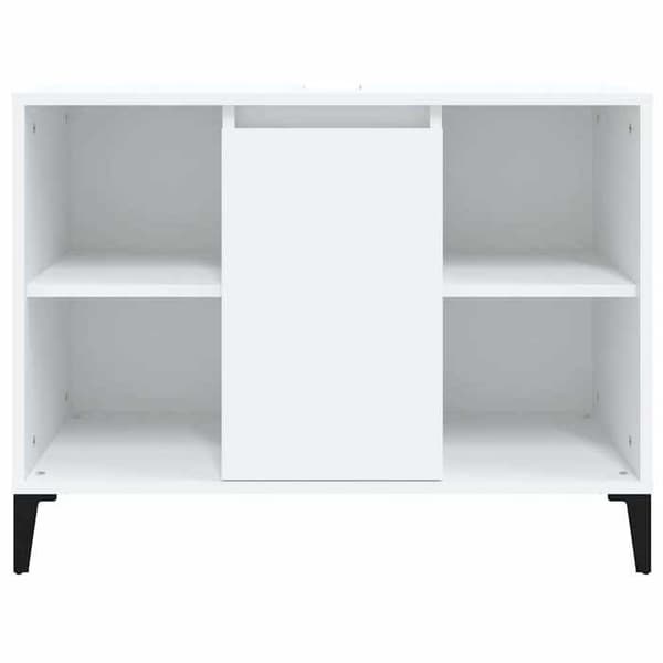 Maison Exclusive - Hvid vaskemøbel 80x33x60 cm ingeniørtræ