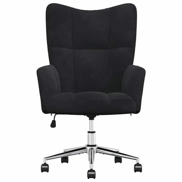 Maison Exclusive - Sort Velour Relaxationsstol Svart