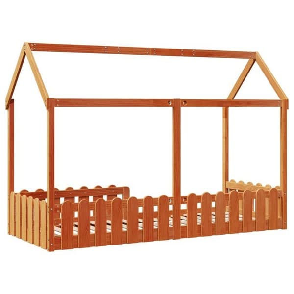 Maison Exclusive - Børneseng i husform uden madras 80x200 cm