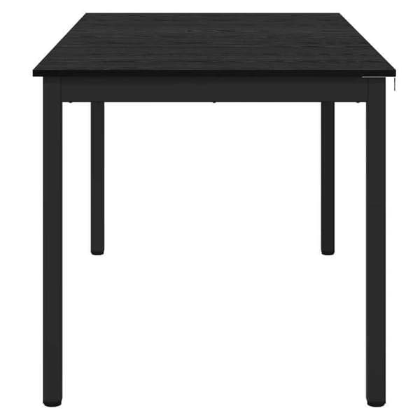 Maison Exclusive - Matbord / Middagsbord 140 x 80 x 75 cm Svart