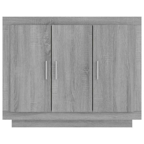 Maison Exclusive - Buffet Sonoma grå 92x35x75 cm Ingeniørtræ Sonoma grå