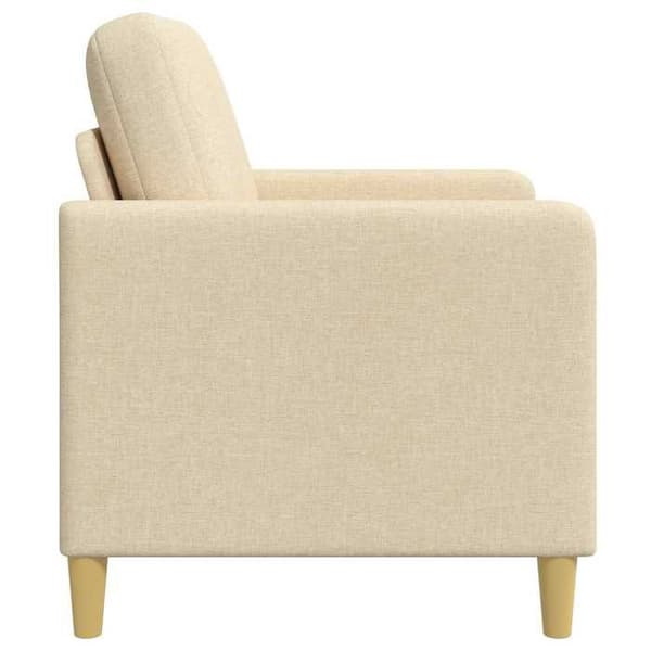 Maison Exclusive - Soffa med förvaring Creme 122 x 78 x 87 cm Polyester