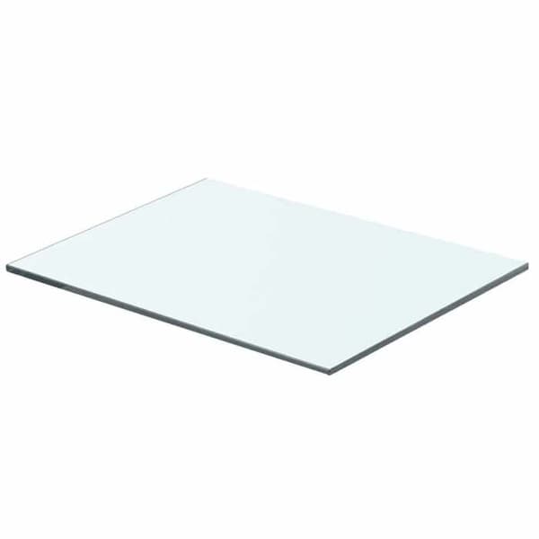Maison Exclusive - Panel til hylde Klart glas 40 x 25 cm Transparent
