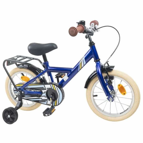 Maison Exclusive - Cykel för Barn 12 Tum för 2-4 År Gammal Mörkblå Mörkblå