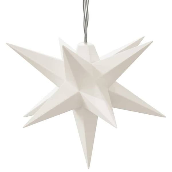 Maison Exclusive - Julbelysning 10 LED vit 10 cm