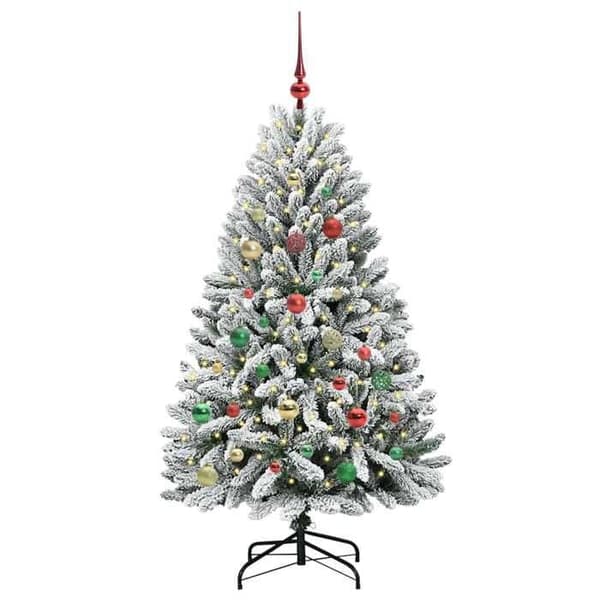 Maison Exclusive - Konstgjord julgran 150 cm 150 LED Varm vit