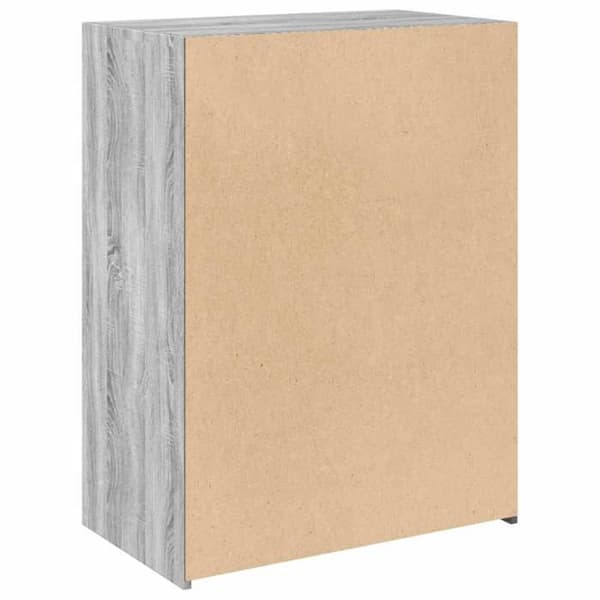 Maison Exclusive - Buffé Sonoma Grå 70x41x93 cm Ingenjörsträ