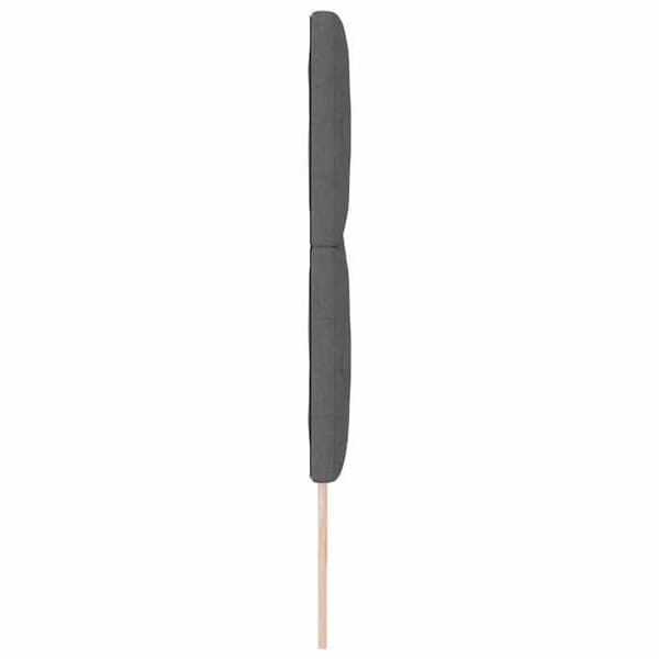 Maison Exclusive - Mörkgrå sänggavel 200 cm tyg