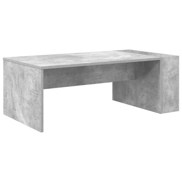 Bord - EKSKLUSIV HUS - 95 x 50 x 34 cm - Beton grå - Ingeniørtræ - Rektangulær Betonggrå