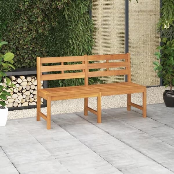 Maison Exclusive - 150 cm pitkä teak-puusta valmistettu puutarhapenkki
