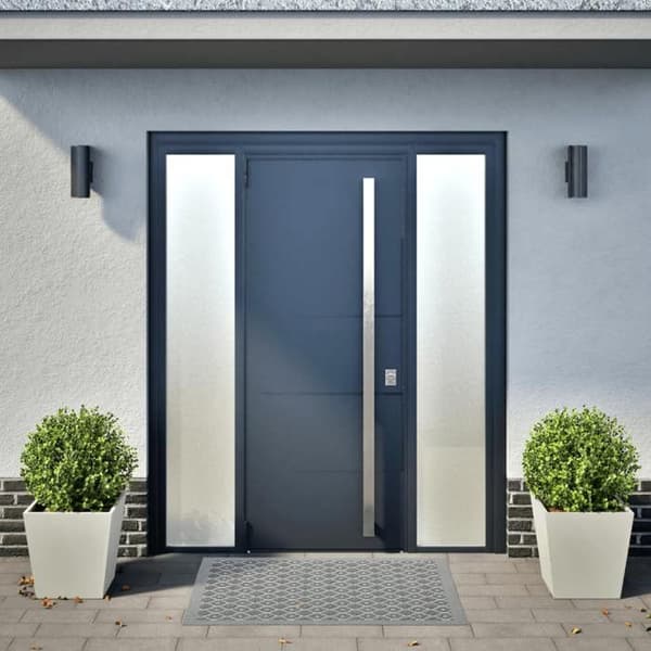 Maison Exclusive - 2 stk. blomsterkummer hvid 40x40x40 cm stål