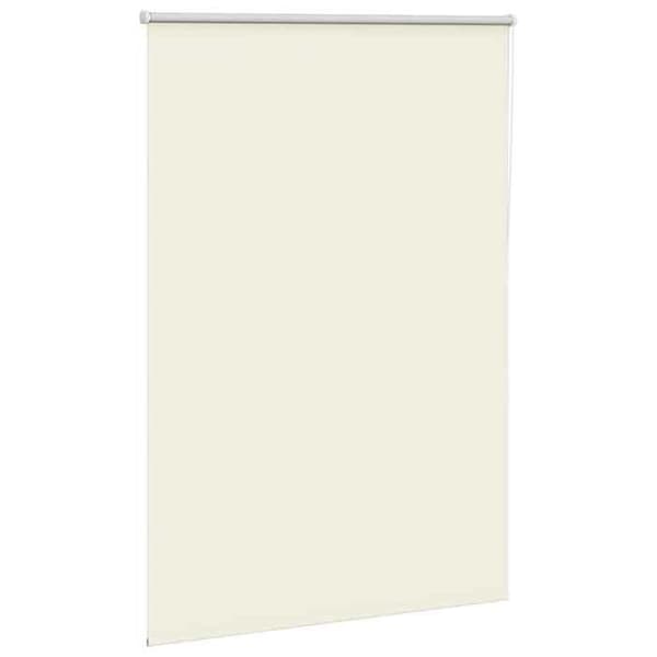 Maison Exclusive - Rullgardin i off-white 90x130cm tygbredd